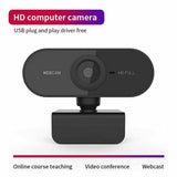 Full HD 1080P Webcam with Microphone USB Streaming Camera For PC MAC Laptops