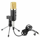 USB Condenser Microphone Kit Studio Audio Broadcast Sound Recording Tripod Stand