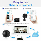 Hidden Spy Camera 1080P HD Mini Wifi Wireless IP Security Cam Network Monitor