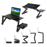 Portable Foldable Laptop Stand Desk Table Tray Adjustable Sofa Bed Mouse Pad