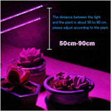 4 Head 80 LED 40W Plant Lamp Grow Light Growing Vegetables Flowers Indoor Clip