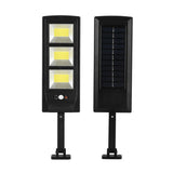 Solar 120 LED Street Light Lamp Motion Sensor Lights Remote Garden Yard Flood