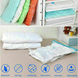 10x Vacuum Storage Bags Space Saver Seal Compressing Medium L0 Jumbo Supersize