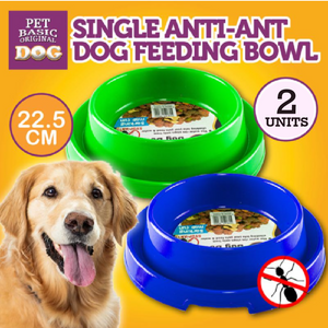 2x Dog Anti-Ant Gulp Pet Cat Slow Slip Food Healthy Feed Interactive Dish Bowl