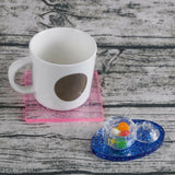 2pcs Coaster Cup Mat Mold Round Square Silicone Mould DIY Epoxy Resin Casting