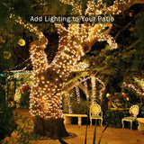 Solar Fairy String Lights 100/200/500 LED Outdoor Garden Christmas Party Decor