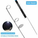 Portable Telescopic Fishing Rod Lamp Light Cars Repair LED Lantern Camping