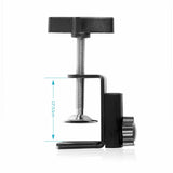 Microphone Suspension Boom Scissor Arm Stand with Pop Filter Shock Mount