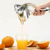 Manual Juicer Aluminum Alloy Hand Juice Press Squeezer Fruit Juicer Extractor