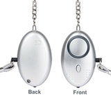 3X 140dB Personal Alarm Self-defense Keychain Emergency Siren Song Safety Torch