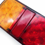 LED TAIL STOP BRAKE LIGHTS WATERPROOF TRAILER CARAVAN VANS BAR BRAND SUMERGABLE
