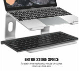 Ergonomic Aluminium Cooling Elevator for Laptop Stand MacBook portable