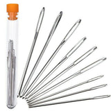 Aluminum Crochet Hooks Kit 124PCS Weave Yarn Knitting Needles Sewing Tools Case