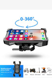Bike Phone Holder Handlebar Mount 360° Rotation for Motorcycle Bicycle MTB Pram