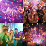 RGB LED Disco Ball USB DJ Party Light Effect Strobe Remote Control