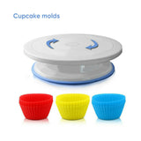 170Pcs Cake Decorating Kit Turntable Rotating Baking Flower Icing Piping Nozzles