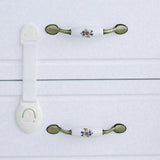 20Pcs Child Kids Baby Safety Lock For Door Drawers Cupboard Cabinet Adhesive
