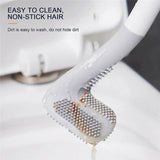 Silicone Golf Toilet Brush Holder Cleaning Brush Toilet Household Bathroom Hook