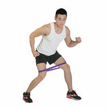 Set of 5 Heavy Duty Resistance Band Loop Power Gym Fitness Exercise Yoga Workout