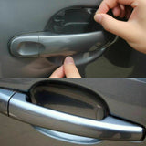 8PC Car Door Handle Paint Scratch Protector Film Stickers Transparent Clear