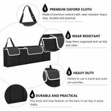 Car Boot Organiser Back Seat Hanger Large Storage Bag Pocket Travel Hanging