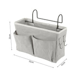 Bedside Caddy Hanging Storage Bed Holder Couch Organizer Container Bag Pocket