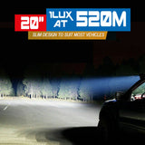 20inch LED Light Bar Slim Dual Row Spot Combo Beam 4X4 Offroad