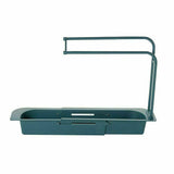 Home Kitchen Kit Telescopic Sink Rack Holder Expandable Storage Drain Basket