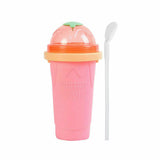 Slushie Maker Cup Quick Freeze Magic Squeeze Cup Milkshake Cup Ice Cream Maker