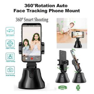 Selfie Stick 360° Rotation Auto Face Object Tracking Smart Shooting Camera Phone