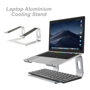 Ergonomic Aluminium Cooling Elevator for Laptop Stand MacBook portable