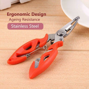 Line Wire Cutter Fishing Pliers Stainless Steel Scissors Remove Hook Tackle Tool