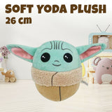 10" Plush Stuffed Toy Baby Yoda The Child Pillow Gift Star Wars Plush Toy 26cm