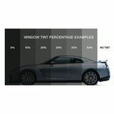 Window Tint Film 5/15% VLT Black Roll 76cm X 7m Car Auto House Home