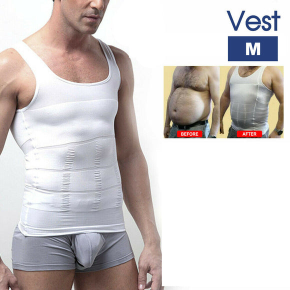 MEN'S SLIMMING BODY SLIM SHAPER UNDERWEAR CORSET COMPRESSION VEST/SHIRT