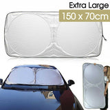 Foldable Sun Shade Car SunShade Truck Van Windshield Visor Sun Block Extra Large