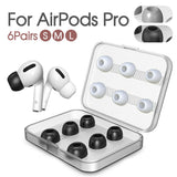 Box Replacement Memory Foam Silicone Earbuds Ear Tips For AirPods Pro Earphone