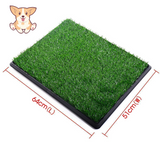 Indoor Dog Pet Potty Zoom Park Training Portable Mat Toilet Pad Tray