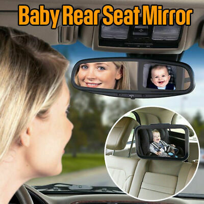 Car Baby Child Seat Inside Mirror View Back Safety Rear Ward Facing