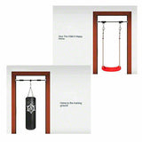 Door Chin Up Bar Portable Home Gym Pull Up Doorway Exercise Workout Fitness