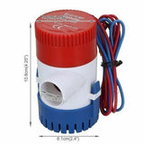 1100GPH Submersible Bilge Water Pump 12V Camp Fishing Boat Caravan Camping