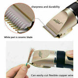 9Pc Washable Professional Hair Clippers Men cordless hair trimmers Beard Trimmer