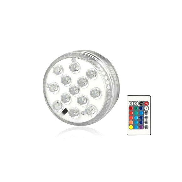 Underwater Lights Waterproof LED RGB Submersible Aquarium Pool Pond Lamp Remote